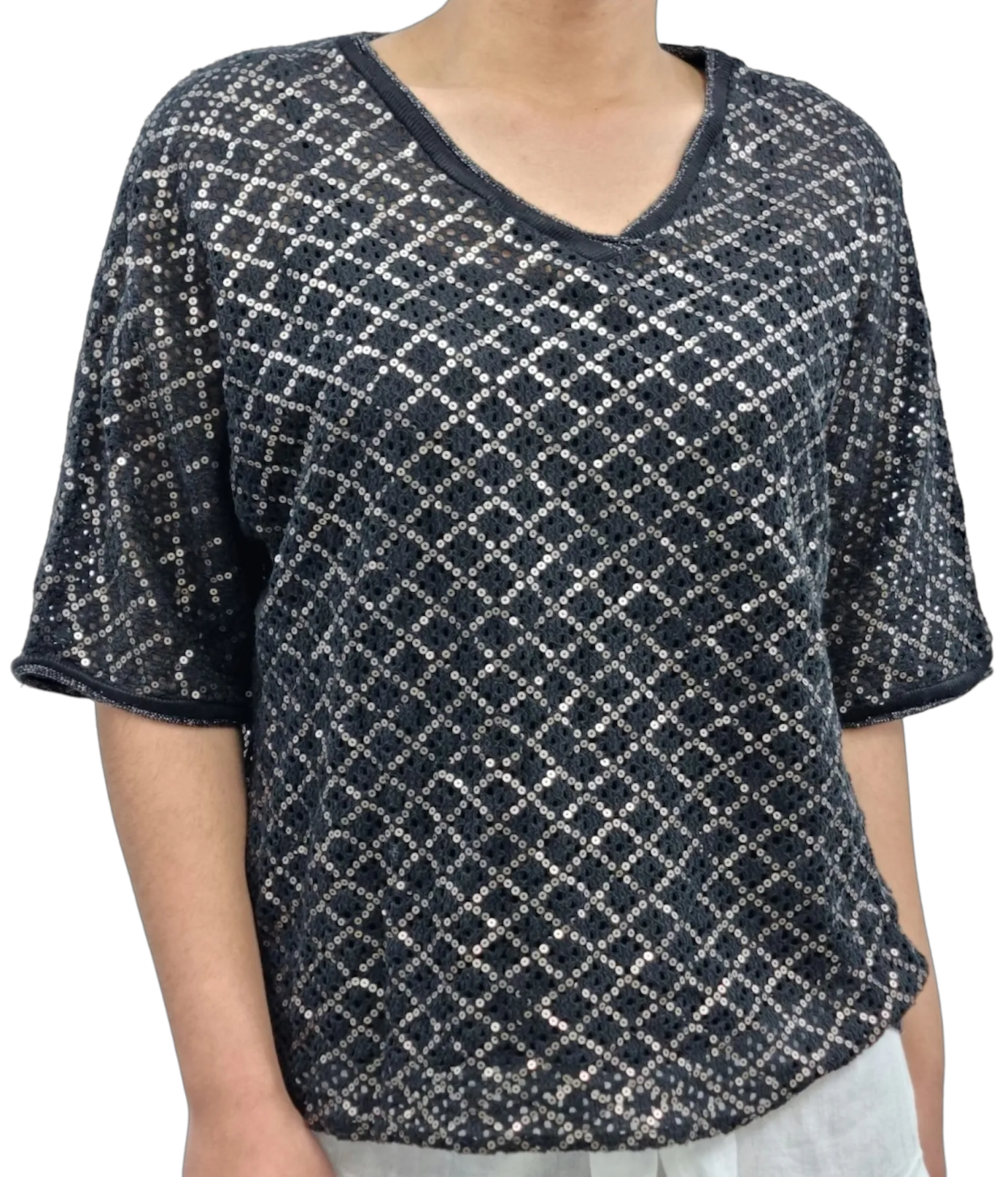 TWILIGHT viscose top and under slip