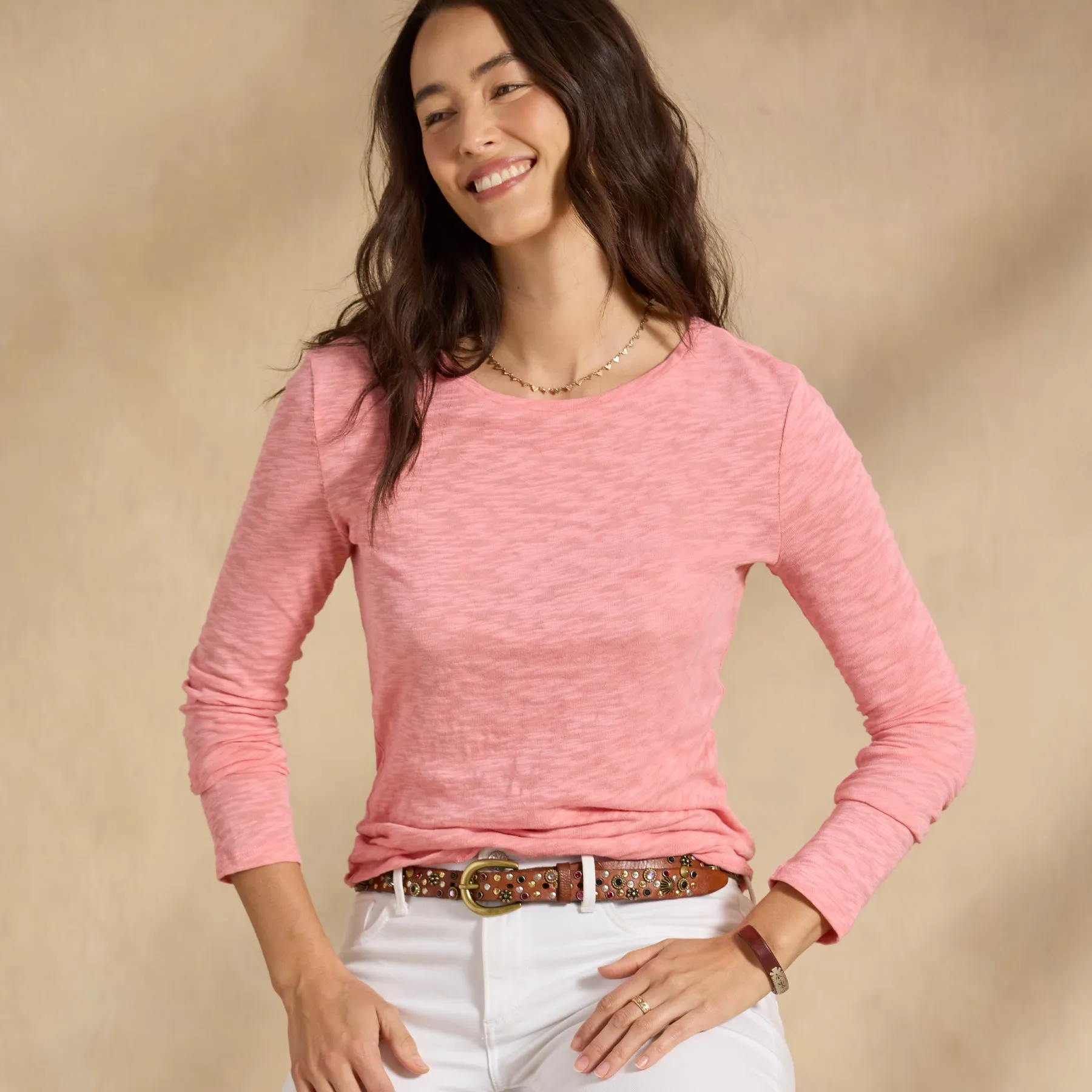 Ultimate Airy Slub Crewneck
