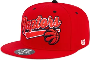 Ultra Game Men's NBA Official Snap Back 3D Embroidered Team Logo Baseball Cap Hat
