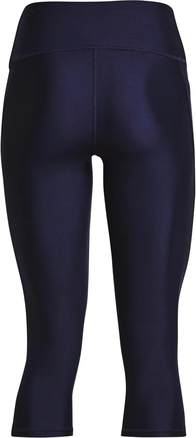 Under Armour Women's HeatGear High Waisted Pocketed Capri