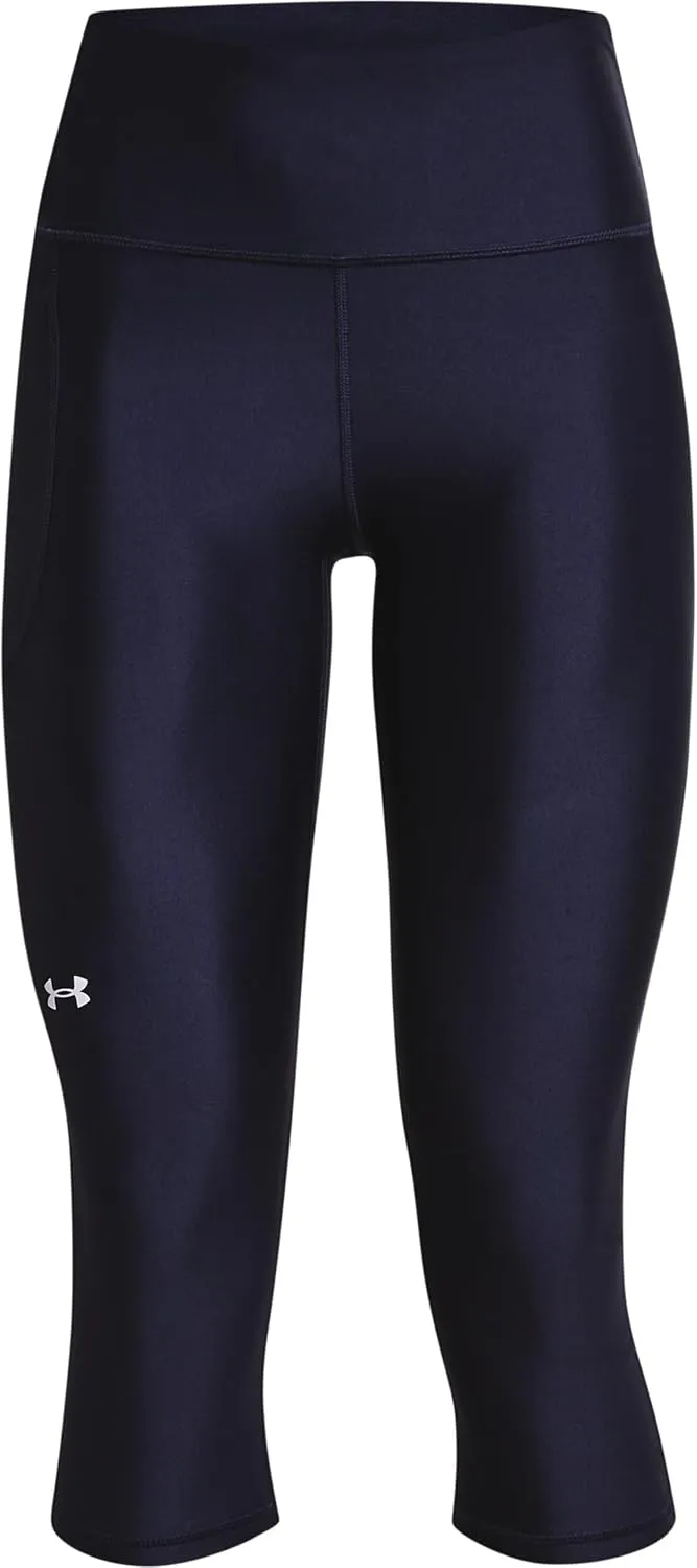 Under Armour Women's HeatGear High Waisted Pocketed Capri