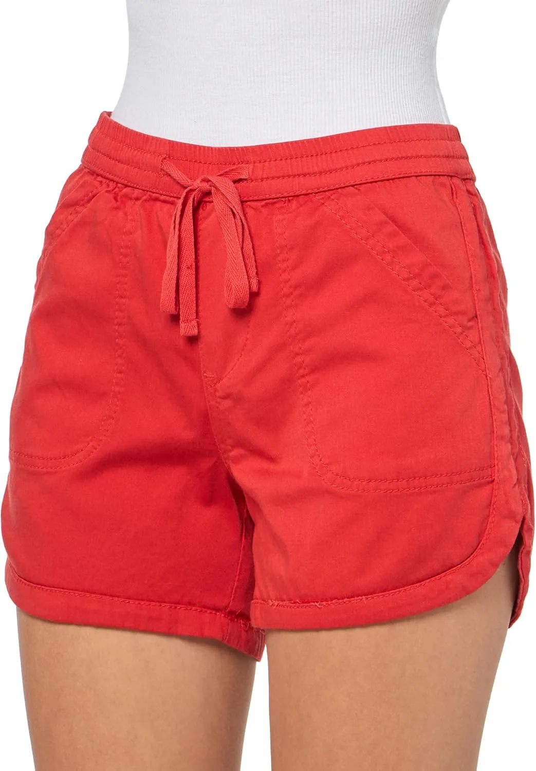 UNIONBAY Women's Soft Stretch Sateen Pull on Short
