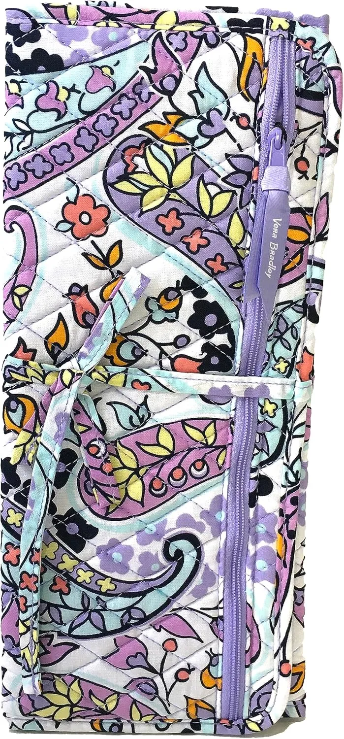 Vera Bradley Signature Travel Curling & Flat Iron Cover & Pad (Maddalena Paisley Soft)