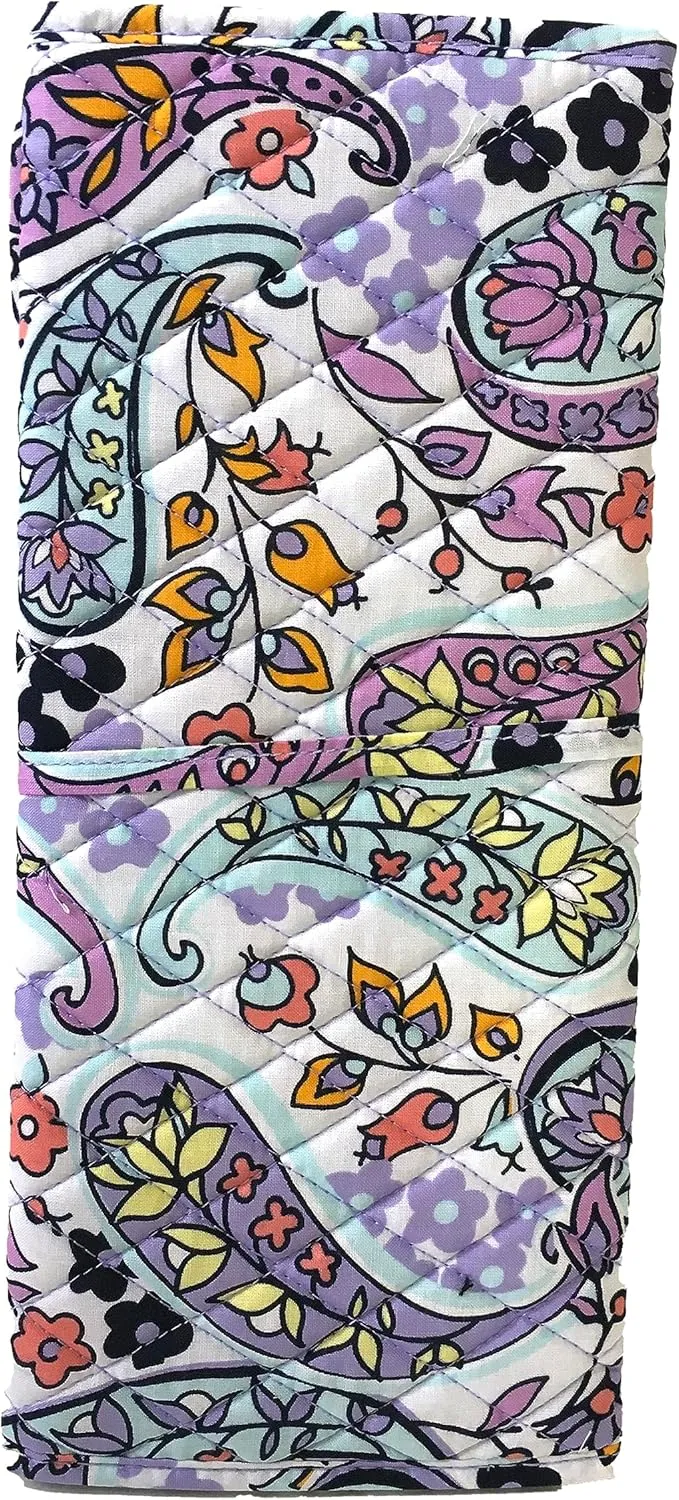 Vera Bradley Signature Travel Curling & Flat Iron Cover & Pad (Maddalena Paisley Soft)