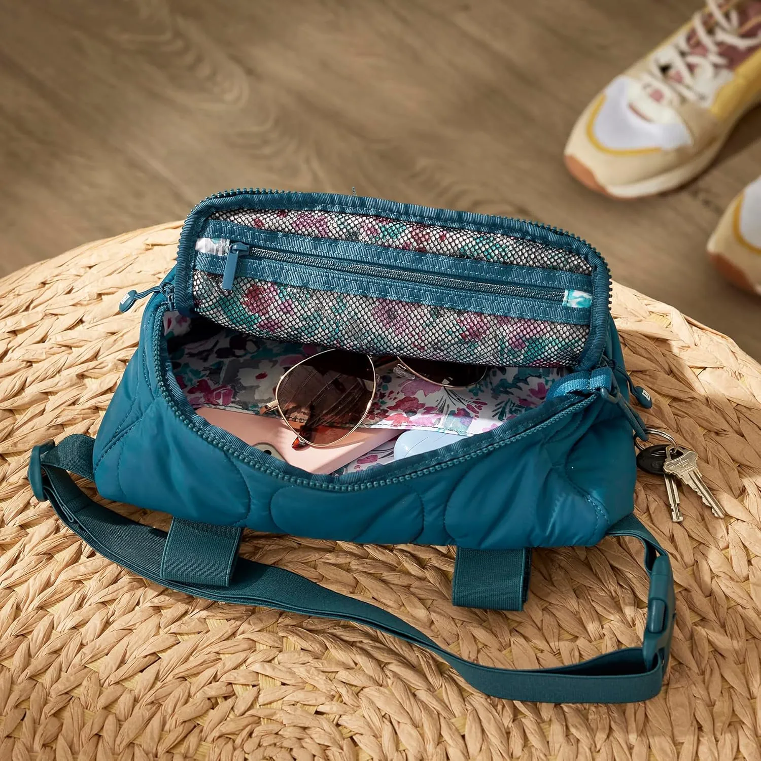 Vera Bradley Women's Featherweight Belt Bag Sling Crossbody