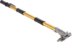 VEVOR Flat Box Handle, 40-64 in Adjustable Length, Drywall Flat Finishing Extension Handle, with Anodized Aluminum Construction, 360° Unrestricted Painting, Non-Slip Grip, for Wallboard, Plasterboard