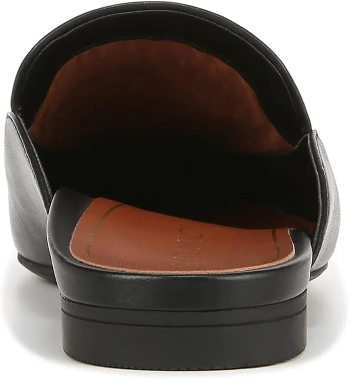 Vionic Women's Starling Mule - Comfortable Flats That Includes a Built-in Arch Support Insole That Helps Correct Pronation and Alleviate Heel Pain Caused by Plantar Fasciitis, Medium Width Sizes 5-12
