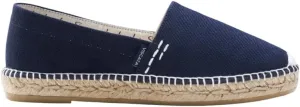 VISCATA Llafranc Canvas Espadrille Flats with Traditional White Stitching Soft Breathable Cotton Canvas and 100% Natural Jute Midsole for All Casual Occasions