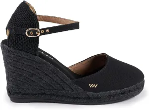 VISCATA Satuna Women's Sandals Espadrille Canvas Buckle Wedges