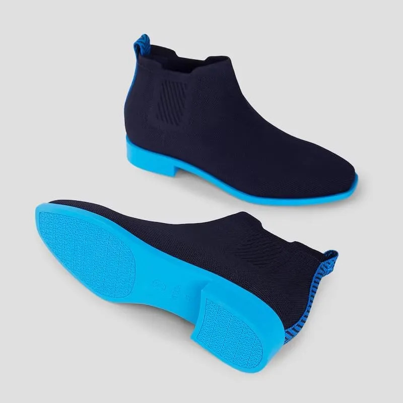 VIVAIA Ryan Pro Women's Ankle Boots Pull on Chelsea Slip on Short Square-toe Booties Lady Dress Blazer Skirt Jeans Winter Fall Water Repellent Ankle Boots