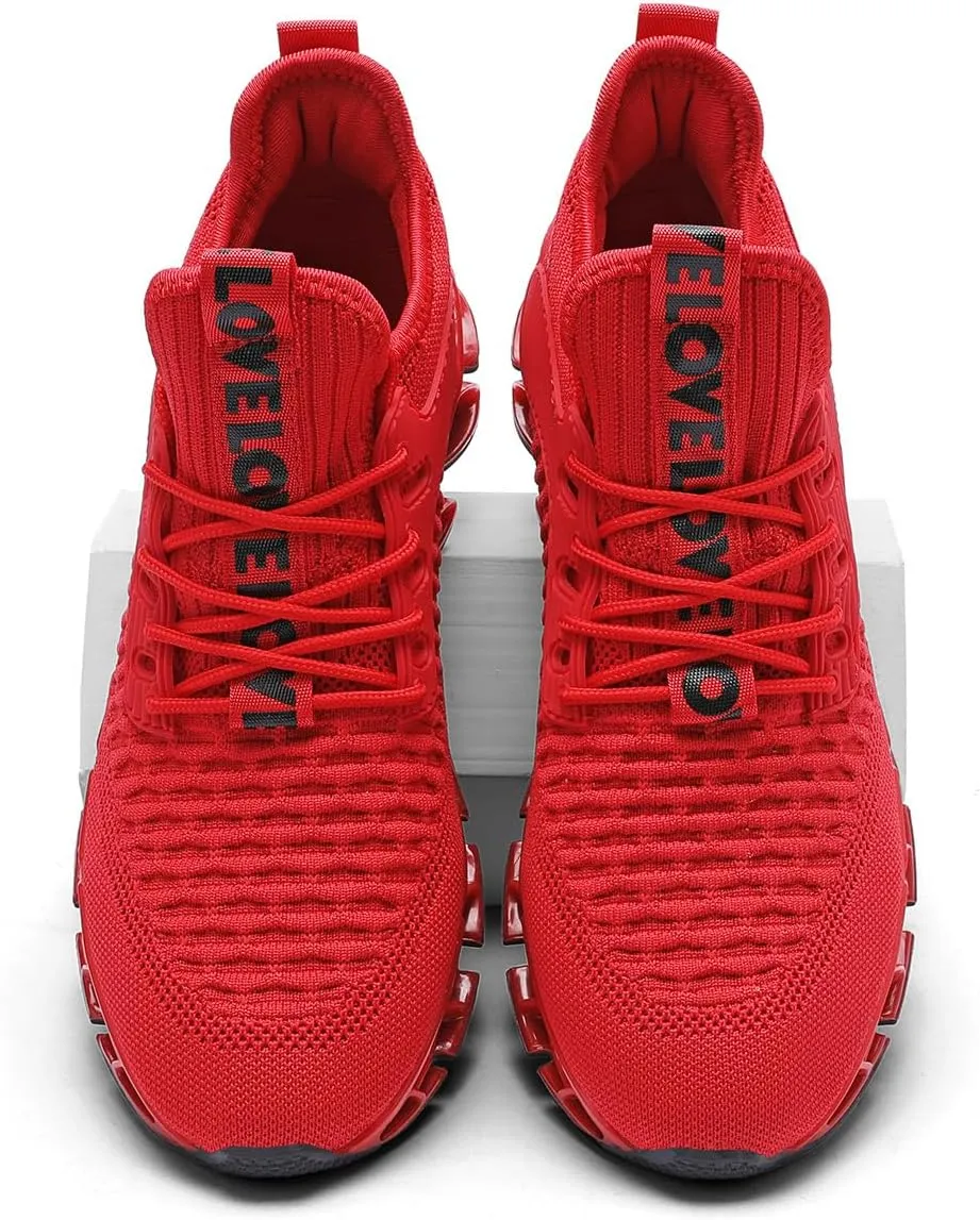 Vooncosir Women's Running Shoes Comfortable Fashion Non Slip Blade Sneakers Work Tennis Walking Sport Athletic Shoes