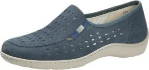 Waldläufer Comfortable up to 25mm Heel Wedge Blue