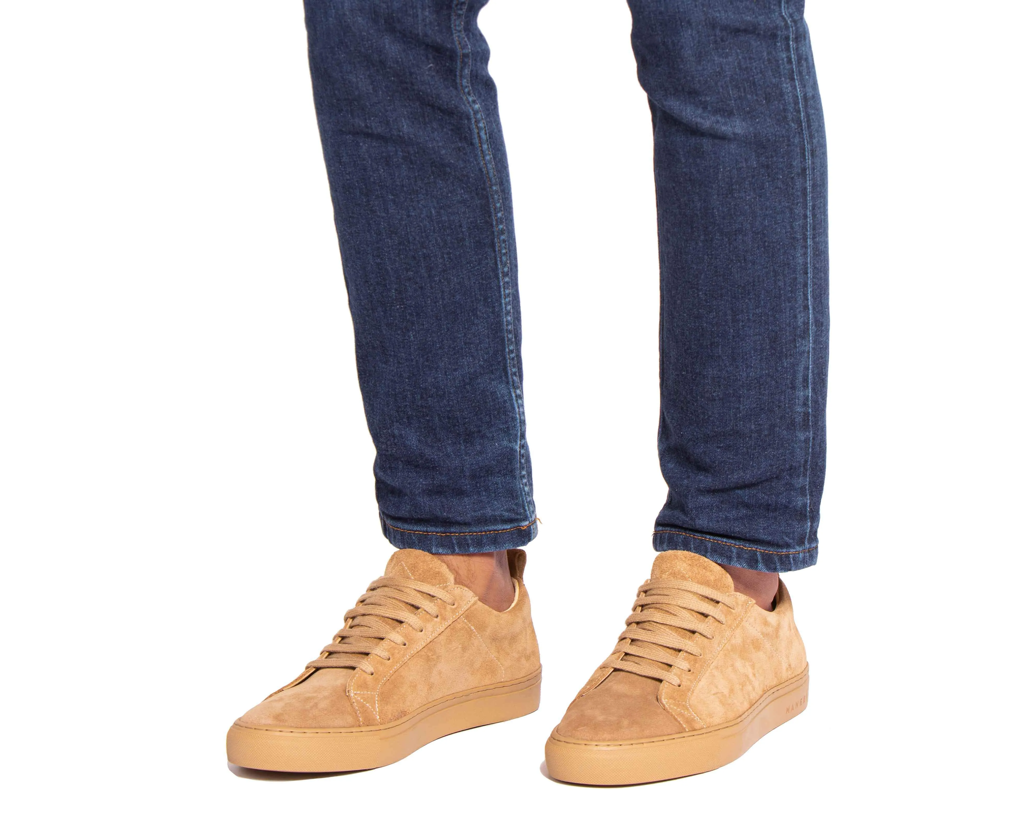 Washed - - Eco-friendly technology Heavy-duty Sneakers Hamptons Beige