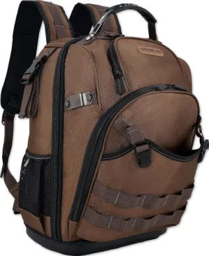 WELKINLAND 70-Pocket Tool Backpack - Hard-Based Electrician Backpack with Technician Design