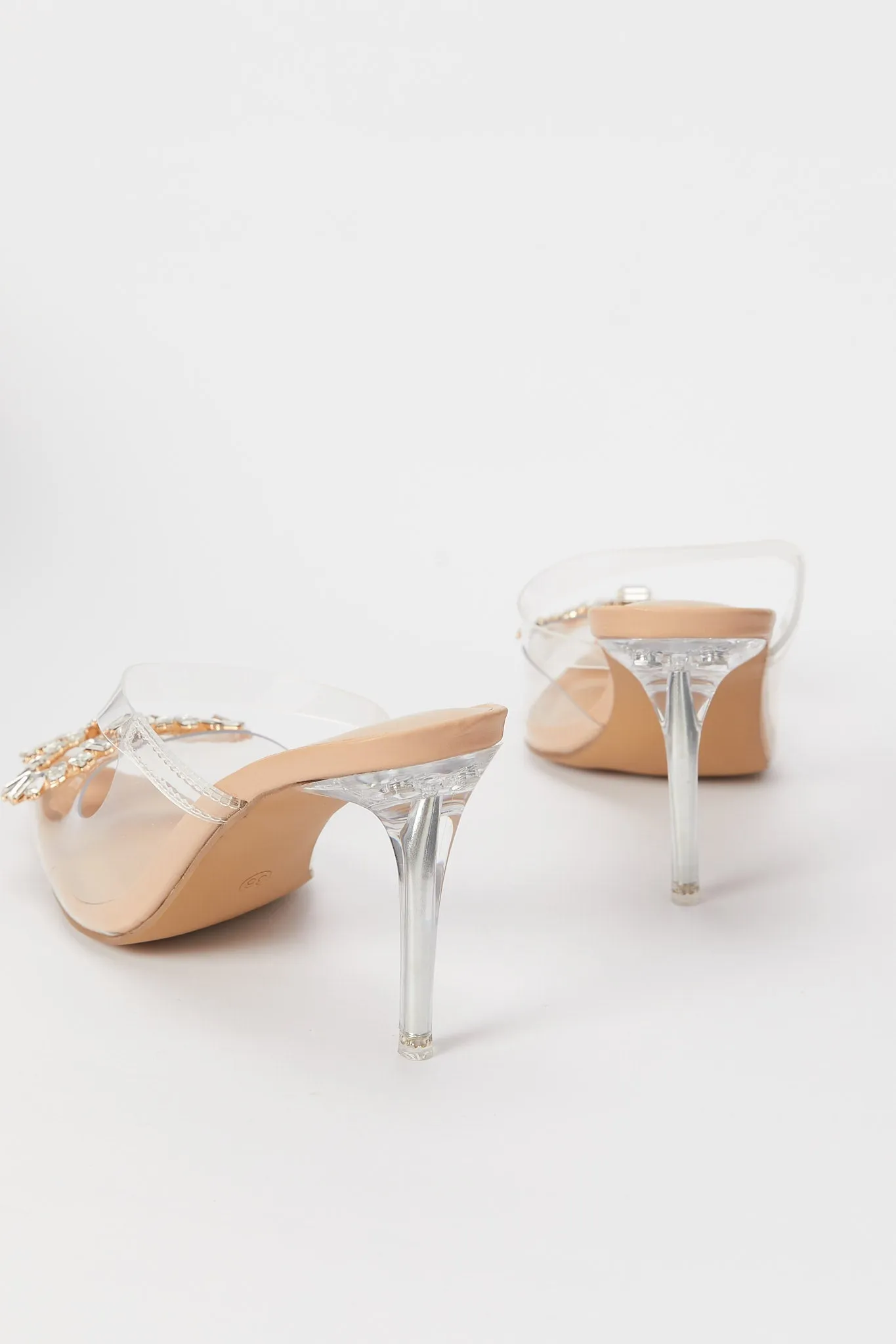 Women Bow Embellished Mule