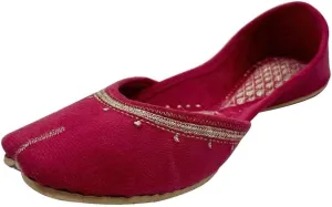 Women Flat Ballerina Comfortable Punjabi Jutti Khussa Shoes Ethnic Loafers Pumps