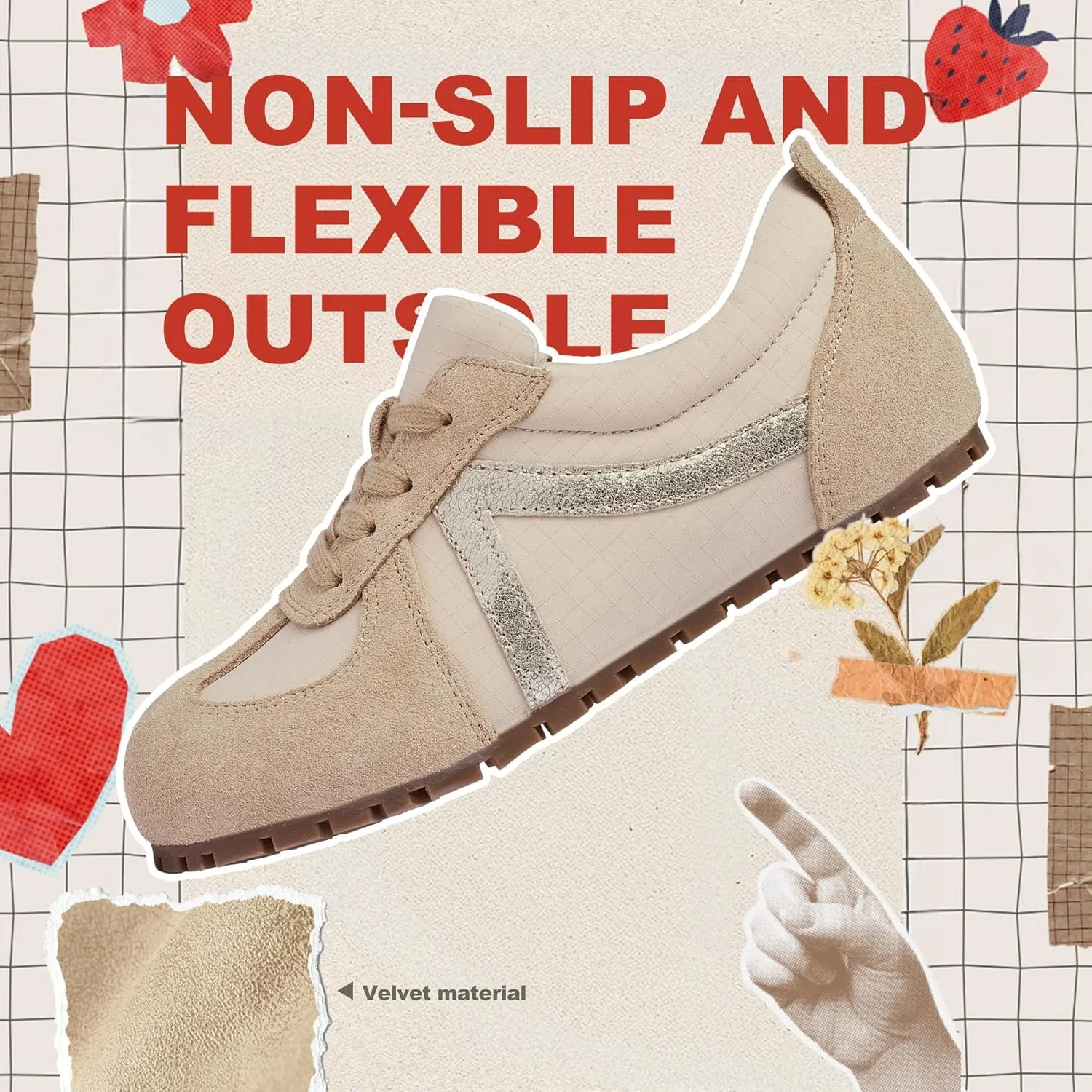 Women Loafers Shoes Casual Flat Comfortable Walking Shoes Women's Fashion Sneakers Footwear