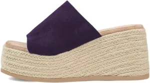 Women Platform Wedges Open Toe Espadrille Sandals Slip On High Heel Mules Comfy Summer Dress Slides Shoes Size 4-16 US