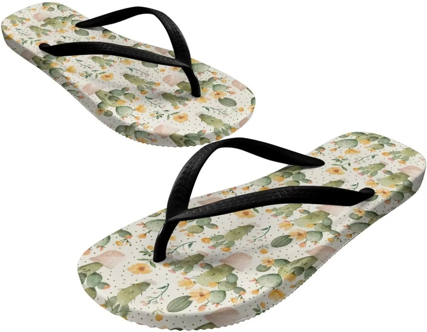 Women's Casual Flip Flops Comfortable Soft Sole Non-Slip EVA Flat Sandals Vacation Sport Summer Shoes
