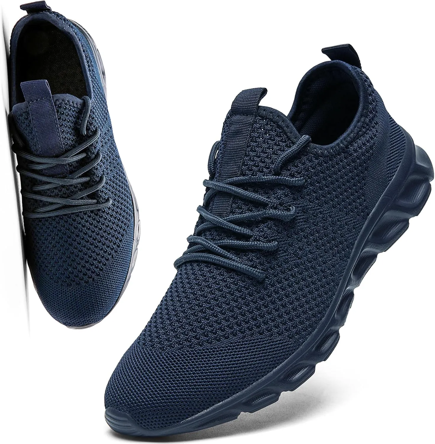Womens Mens Running Shoes Tennis Sneakers Lightweight Gym Slip on Unisex Shoes Athletic Workout Walking Shoes