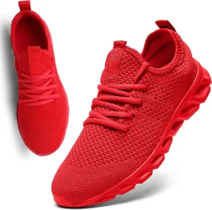 Womens Mens Running Shoes Tennis Sneakers Lightweight Gym Slip on Unisex Shoes Athletic Workout Walking Shoes