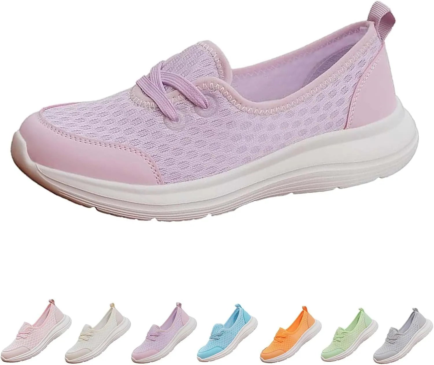 Women's Soft Sole Mesh Comfort Orthopedic Shoes, Walking Shoes Women Comfort, Comfortable Walking Shoes Arch Support