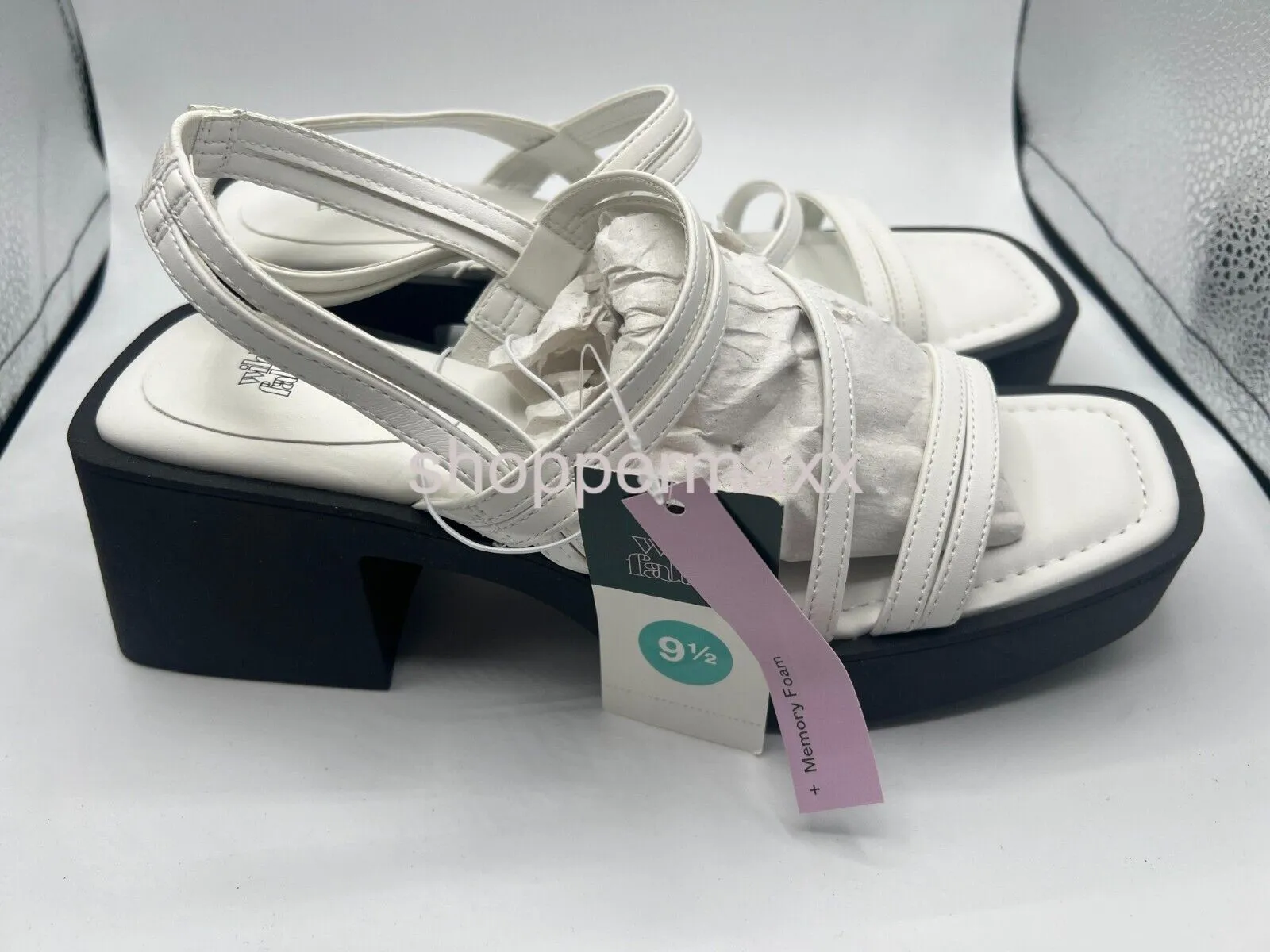 Women's Stephanie Heels - Wild Fable, White, Size 9.5