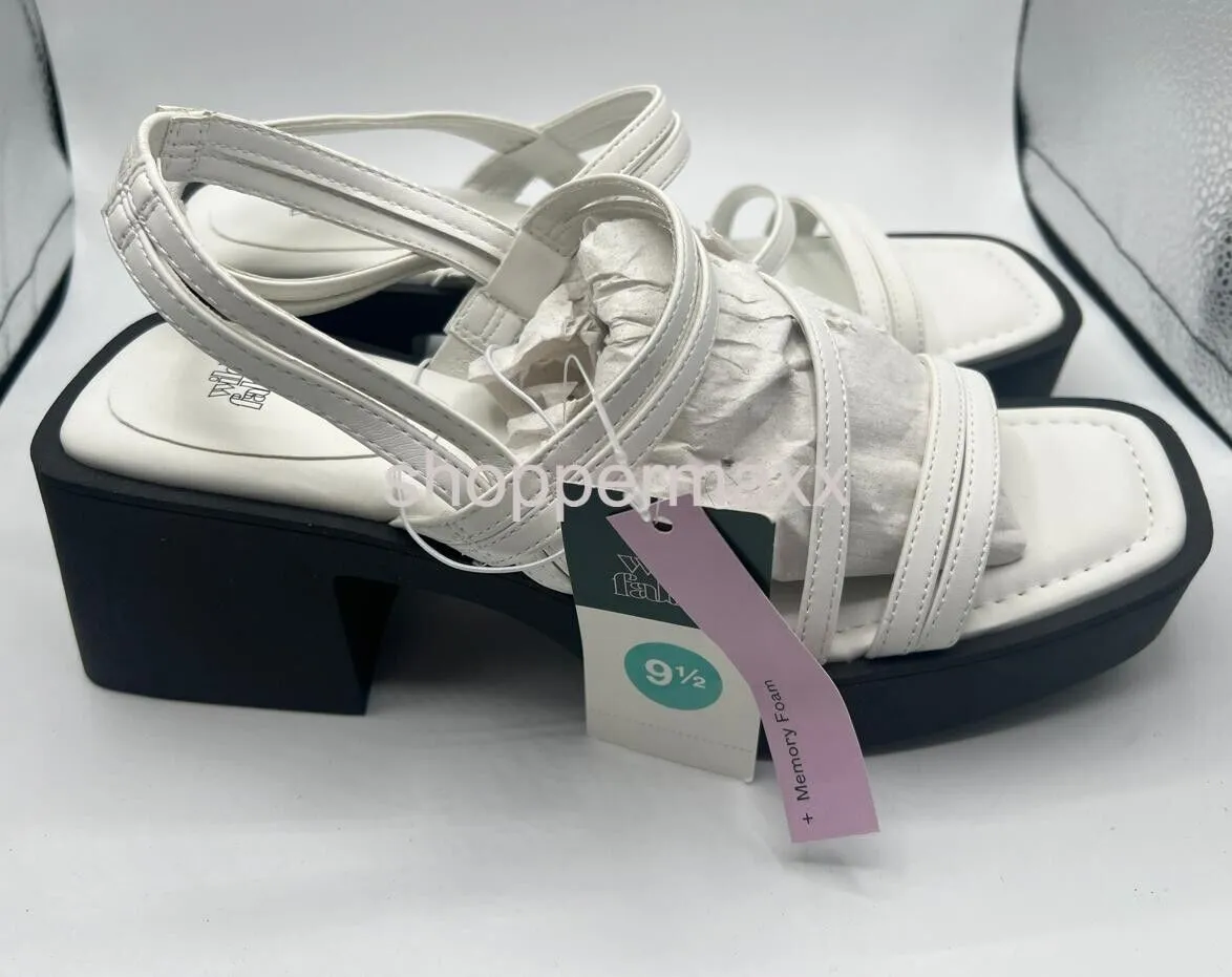 Women's Stephanie Heels - Wild Fable, White, Size 9.5