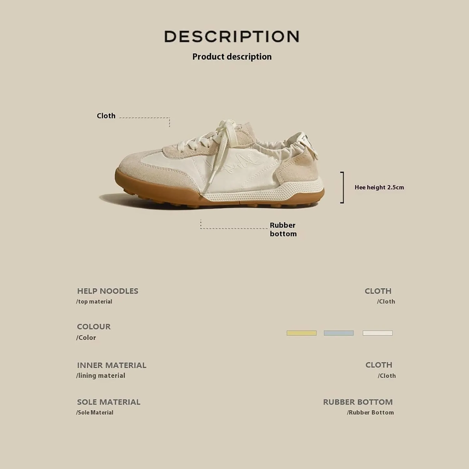Women's Tennis Flat Sneakers,Non-Slip Rubber Sole Suede Sneakers,Comfortable Low Top Casual Fashion Sneakers
