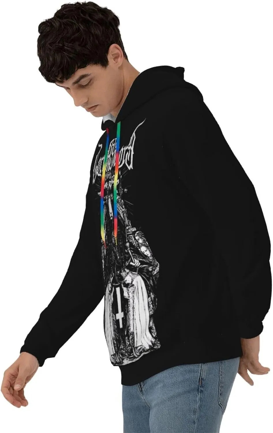 YESKIT Lorna Music And Shore Men's Hoodie Unisex Casual Graphic Pullover Sport Hooded Sweatshirt