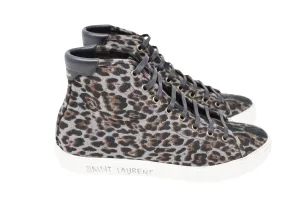 Yves Saint Laurent Men's Mid Top Sneakers in