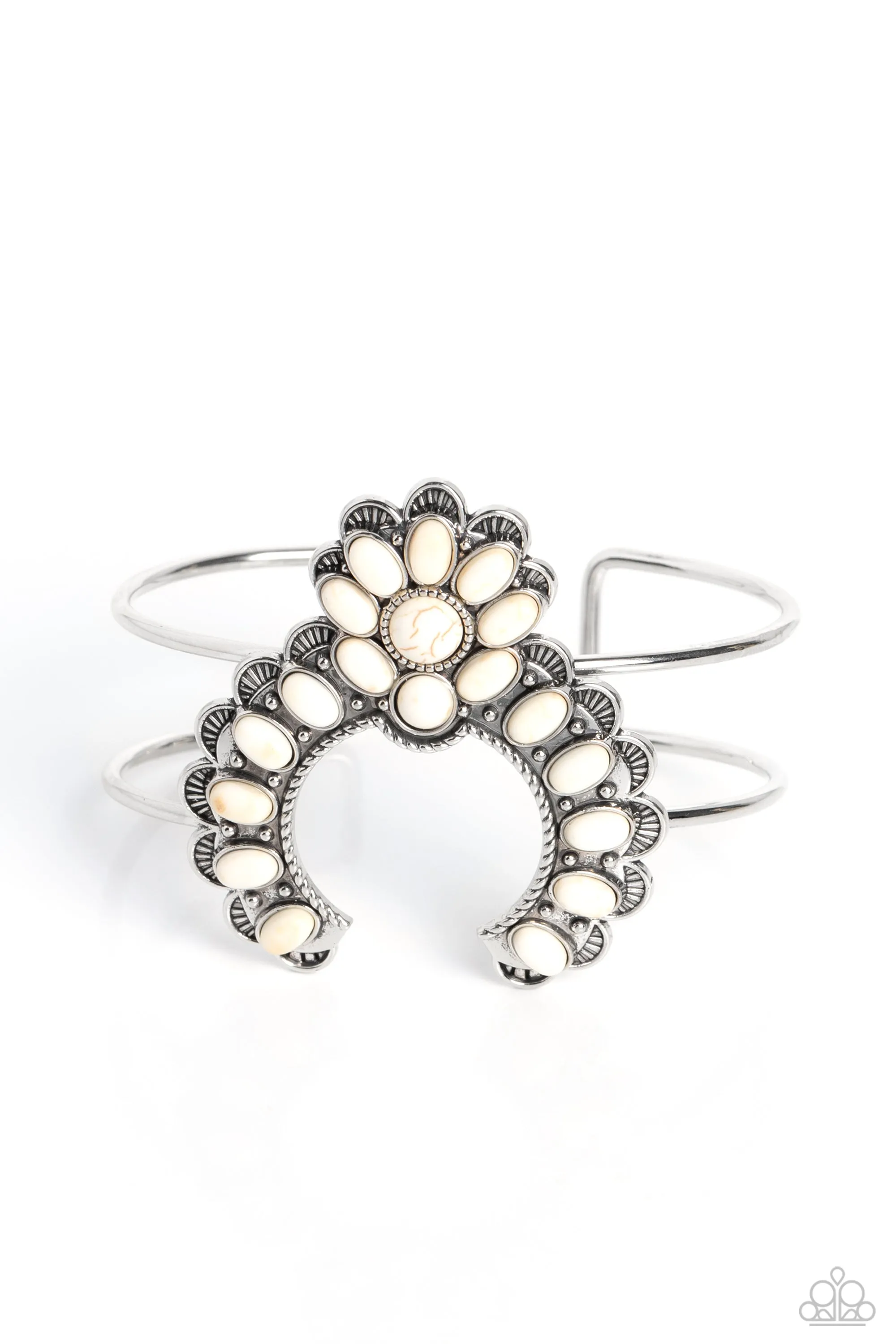 ZEN Play On - White Paparazzi Accessories