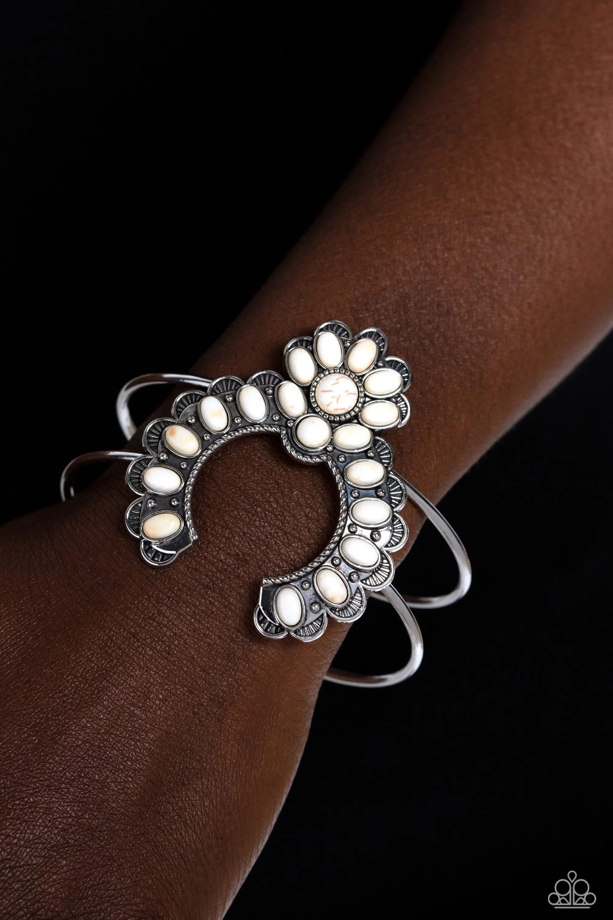 ZEN Play On - White Paparazzi Accessories
