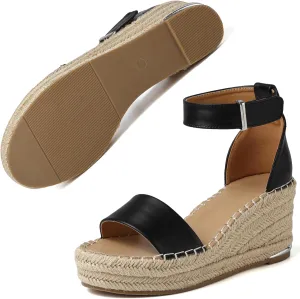 ziitop Espadrille Wedge Sandals for Women