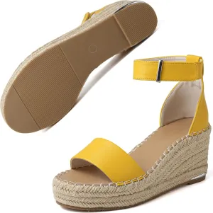 ziitop Espadrille Wedge Sandals for Women
